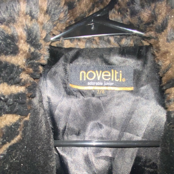Novelti faux fur coat - Picture 6 of 6